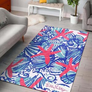She She Shell Lilly Pulitzer Area Rug Carpet Carpet