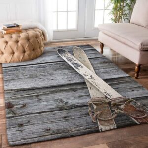 Skiing Rug Carpet