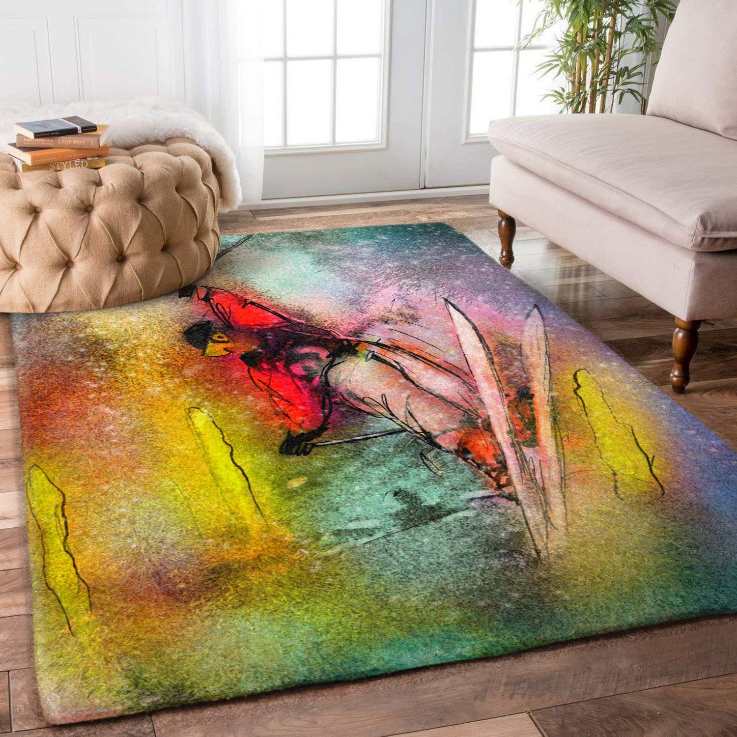 Skiing Rug Carpet