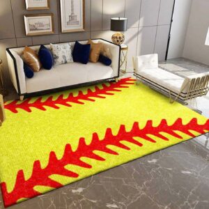 Softball Rug Carpet