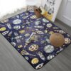 Space Universe Planet Rug Carpet