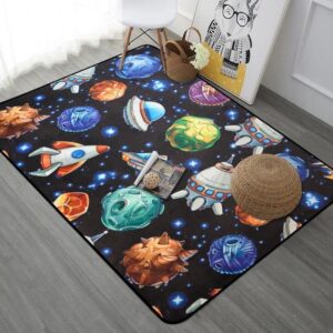 Space Universe Planet Rug Carpet
