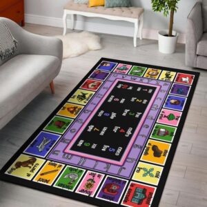 Spanish Language Area Rug Carpet