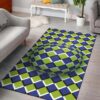 Sphere Circle Optical Illusion Area Rug Carpet Carpets