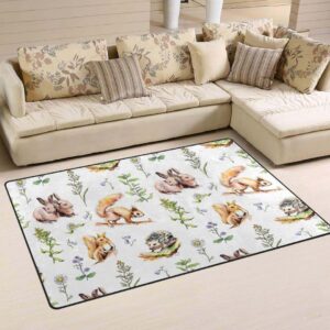 Squirrel Rug Carpet