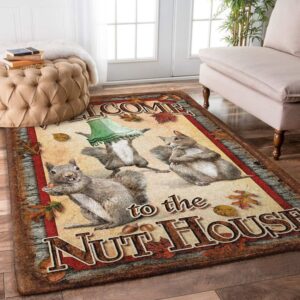 Squirrel Rug Carpet