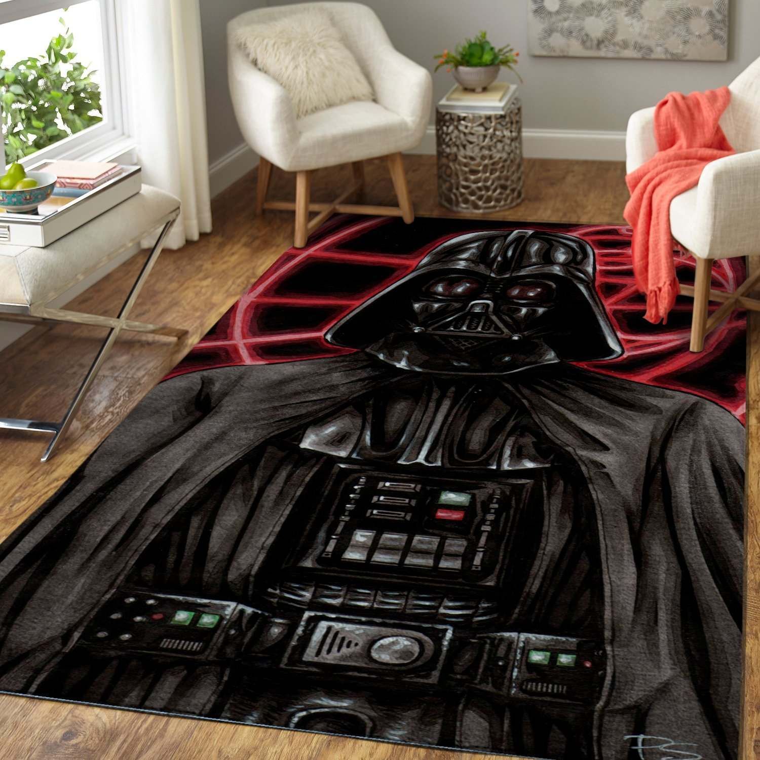 Star War Fans Darth Vader Area Rug - Movie FT23329 Rug Carpet