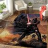 Star War Fans Death Star & Darth Vader Area Rug - Movie UQ93632 Rug Carpet