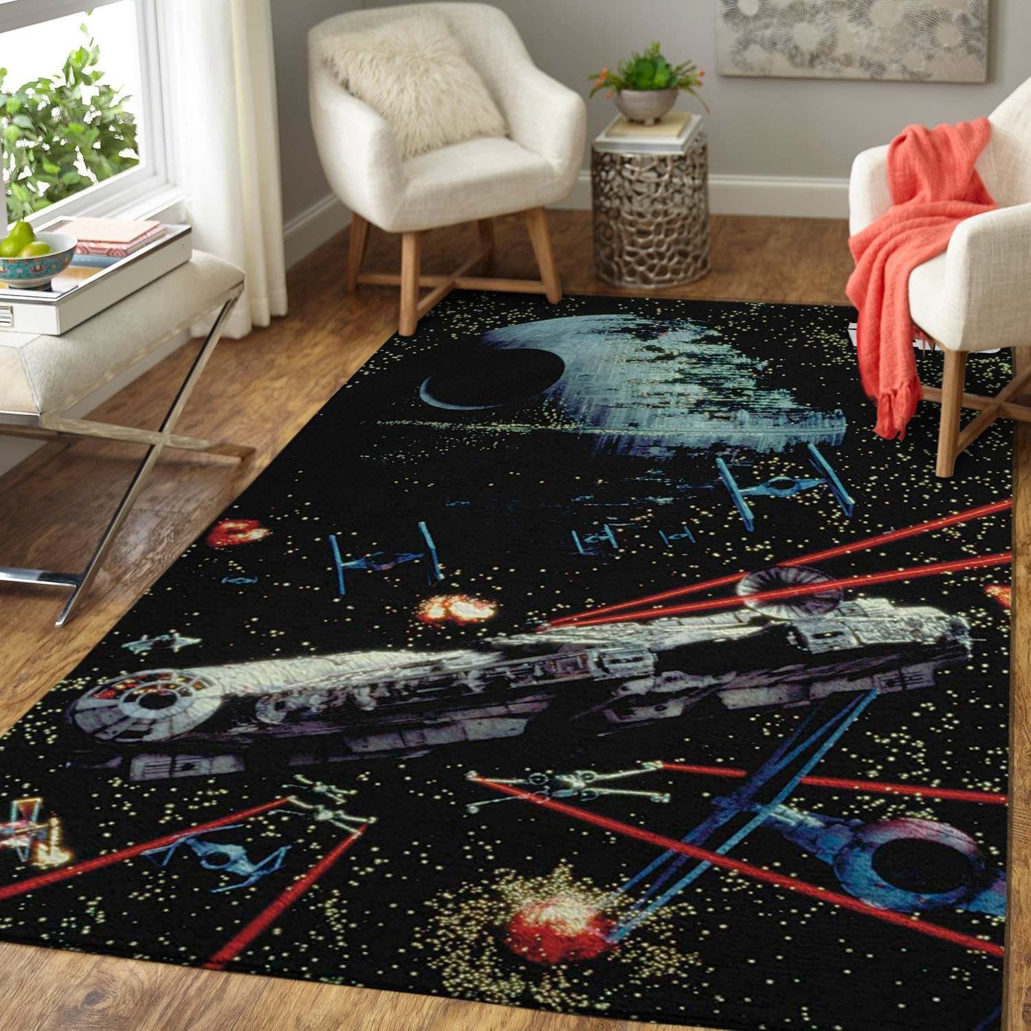 Star Wars Fans Saga Space Area Movie Rug Carpet
