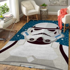 Star Wars Fans Stormtrooper Area Rug Carpet Movie Home Decor