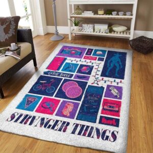 Stranger Things Area Rug Carpet - Stranger Things  Home Decor- HomeBeautyUS