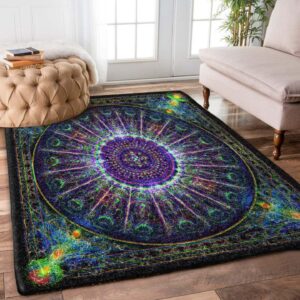 Subtle Realm Mandala Rug Carpet