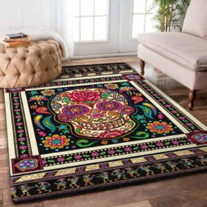 Sugar Skull Rug Carpet