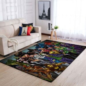 Suicide Squad Team Area Rug Carpet