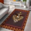 Sun Owl Dreamcatcher Native American Design Area Rug Carpet