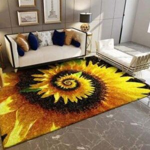 Sunflower Area Rug Carpet