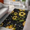 Sunflower Area Rug Carpet