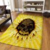 Sunflower Skull Rug Carpet