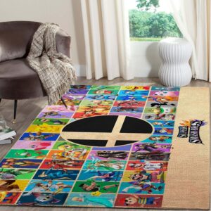Super Mario Area Rug / Gaming Rug Carpet