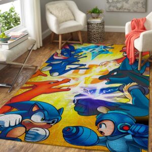 Super Smash Bros. Ultimate Area Rug Carpet - Gaming Home Decor