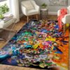 Superï¿½ Smash Bros. Characters Area Rug Carpet / Gaming Home Decor