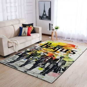 The Beatles Area Rug Carpet - Music Floor Rug Carpet Home Decor