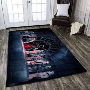 The Darkside Last Supper  Rectangle Rug Carpet
