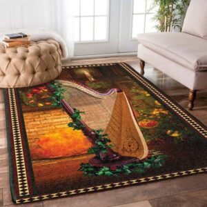 The Harpist Rug Carpet