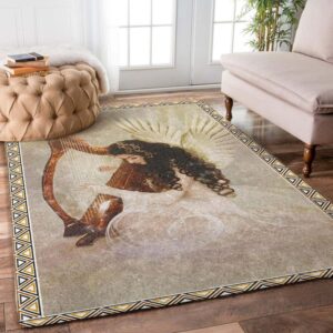 The Harpist Rug Carpet