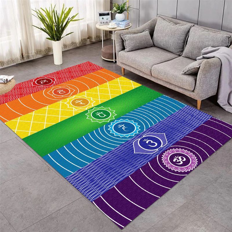 The Seven Chakras Rug Carpet