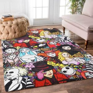 Tim Burton Area Rug Carpet