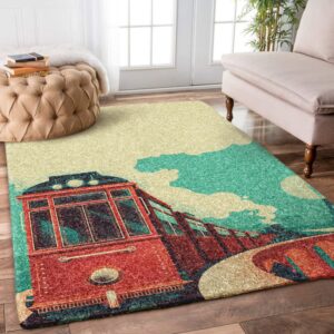 Train Rug Carpet