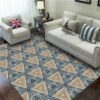 Triangle Pattern Rug Carpet