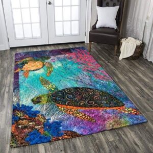 Turtle Area Rug Carpet