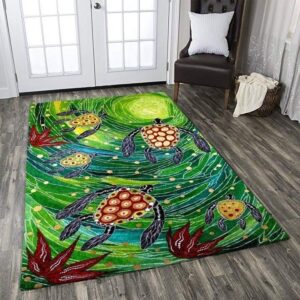 Turtle Area Rug Carpet