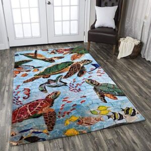 Turtle Area Rug Carpet