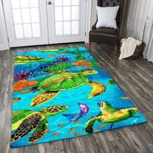 Turtle Area Rug Carpet