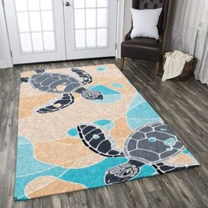 Turtle Area Rug Carpet
