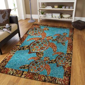 Turtle HE55427 Rug Carpet