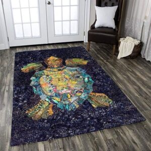 Turtle Area Rug Carpet