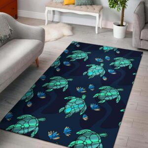 Turtle Love Area Rug Carpet Carpets