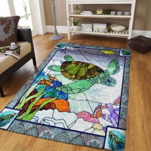 Turtle MY57775 Rug Carpet