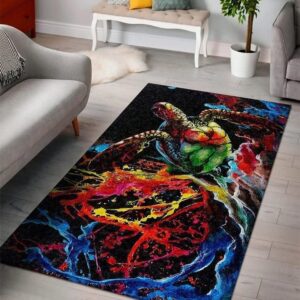 Turtle Area Rug Carpet