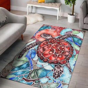 Turtle Area Rug Carpet