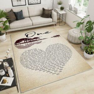 U2min Rug Carpet Mat All Over Print