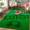 Video Game Area Rug Luigi - Mario Bros Rug Carpet