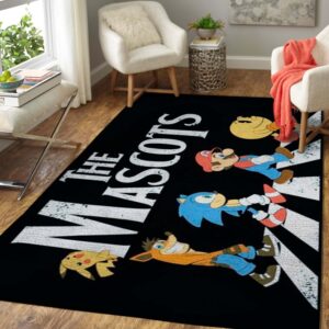 Videogame Fans The Mascots - Super Bros. Area Rug Carpet