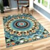 Vintage Mandala Rectangle Rug Carpet
