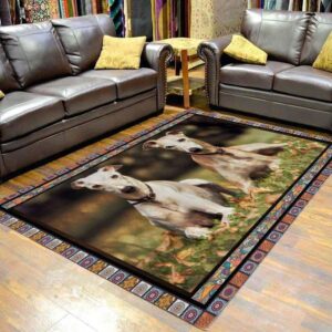 Whippet Together Area Rug Carpet