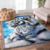White Tiger Rug Carpet